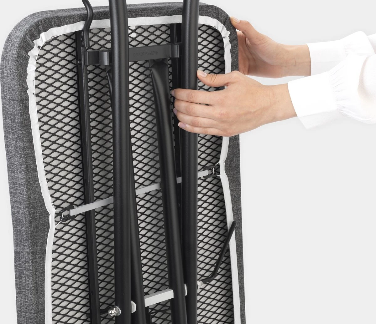 Brabantia Strijkplank C - Met Stoomunithouder - 124 X 45 Cm - Denim Black - Afbeelding 3