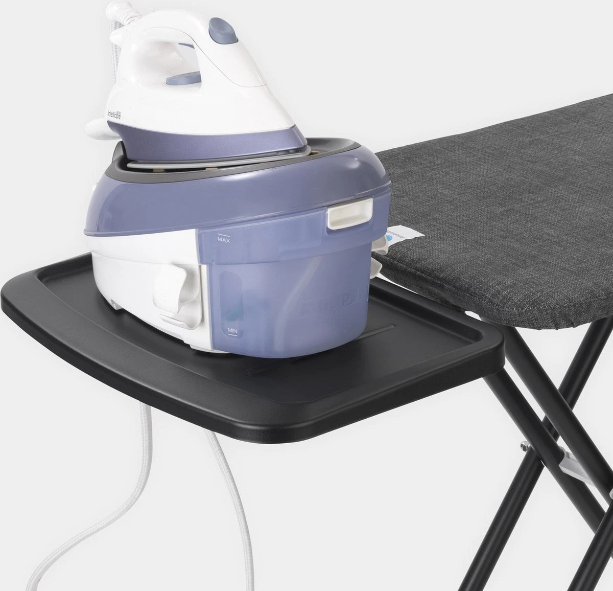 Brabantia Strijkplank C - Met Stoomunithouder - 124 X 45 Cm - Denim Black - Afbeelding 8