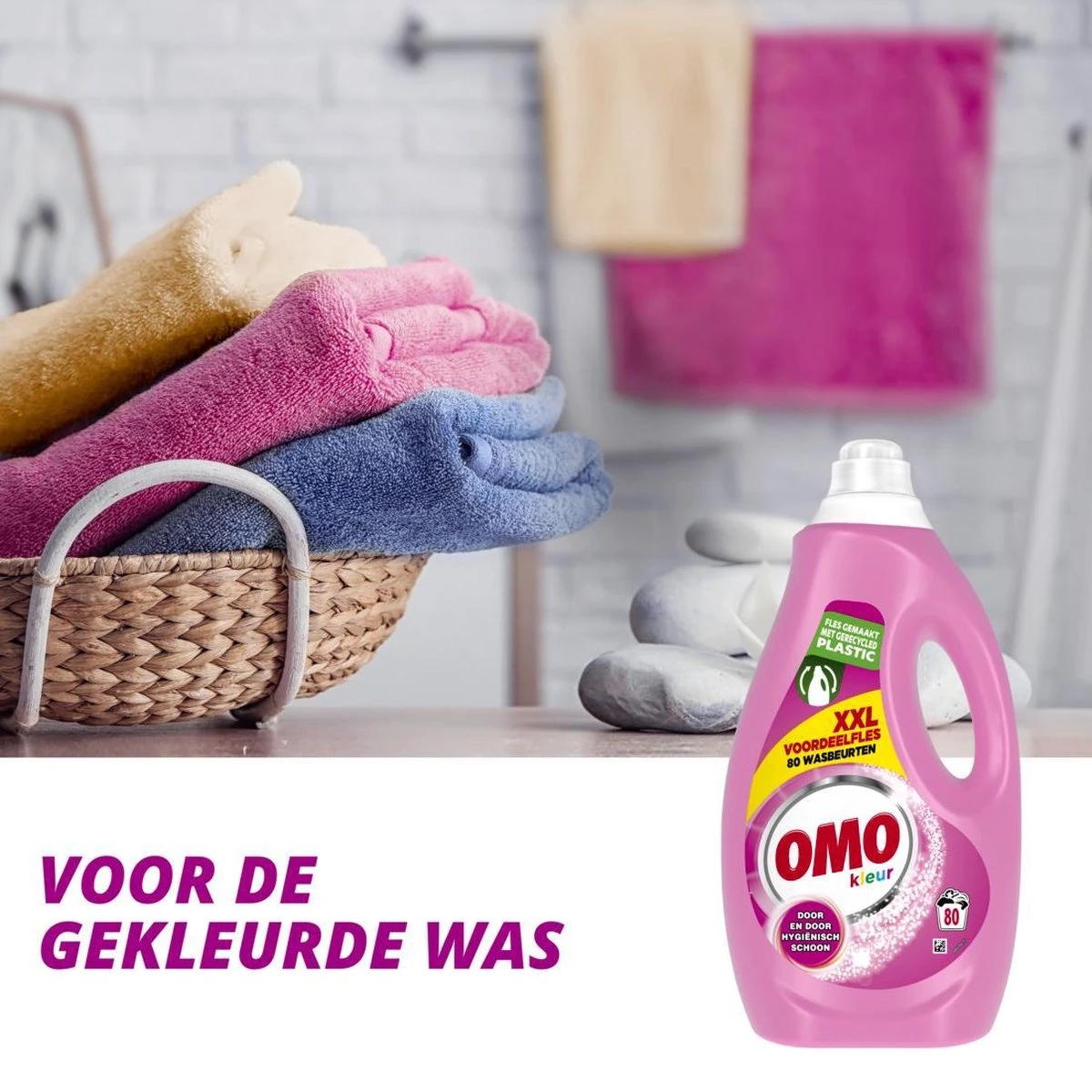 Omo Kleur Vloeibaar Wasmiddel - 80 Wasbeurten - Voordeelverpakking - Afbeelding 8