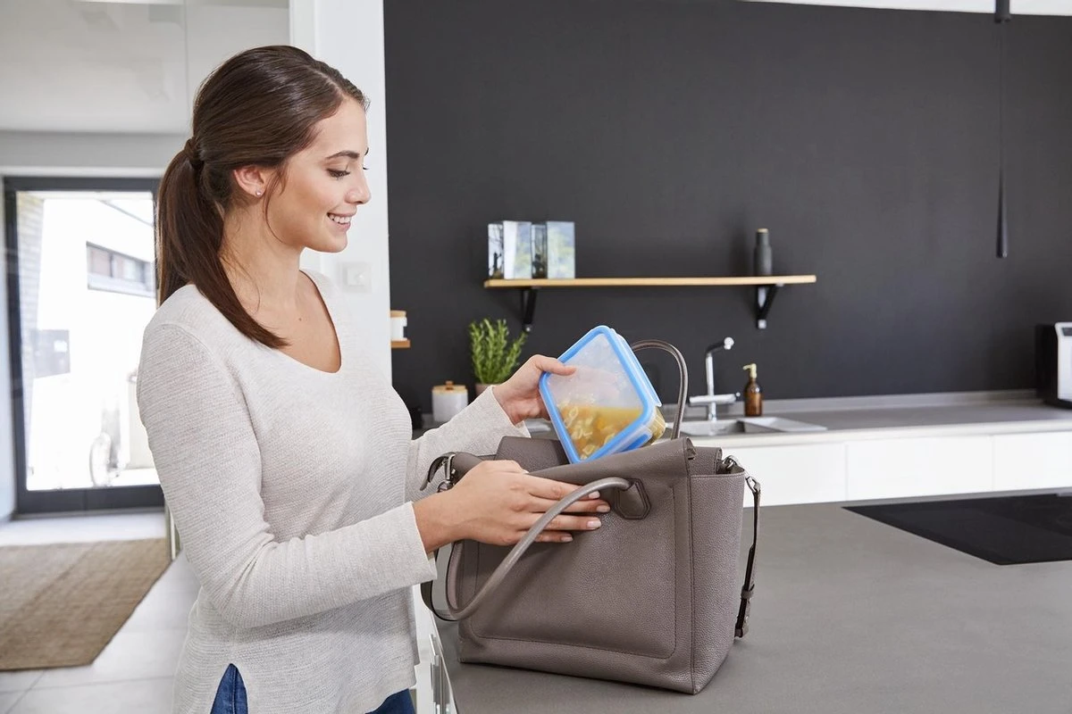 Tefal MasterSeal Fresh Mealprep Set - 5 X 800ml - Blauw - Afbeelding 6