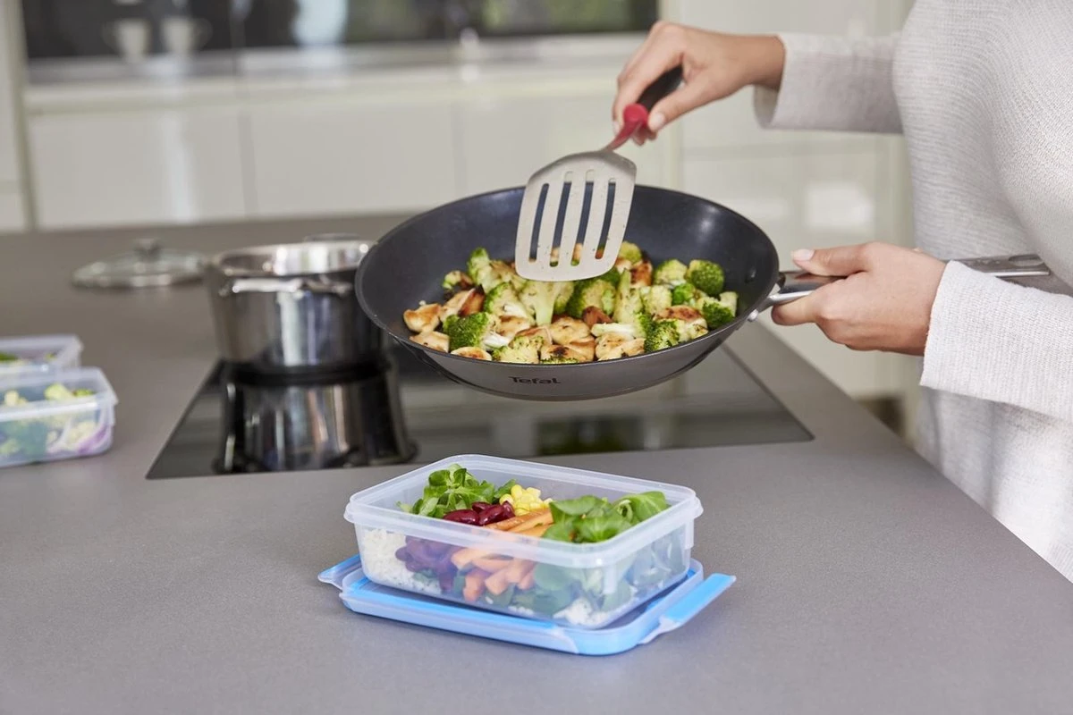 Tefal MasterSeal Fresh Mealprep Set - 5 X 800ml - Blauw - Afbeelding 7
