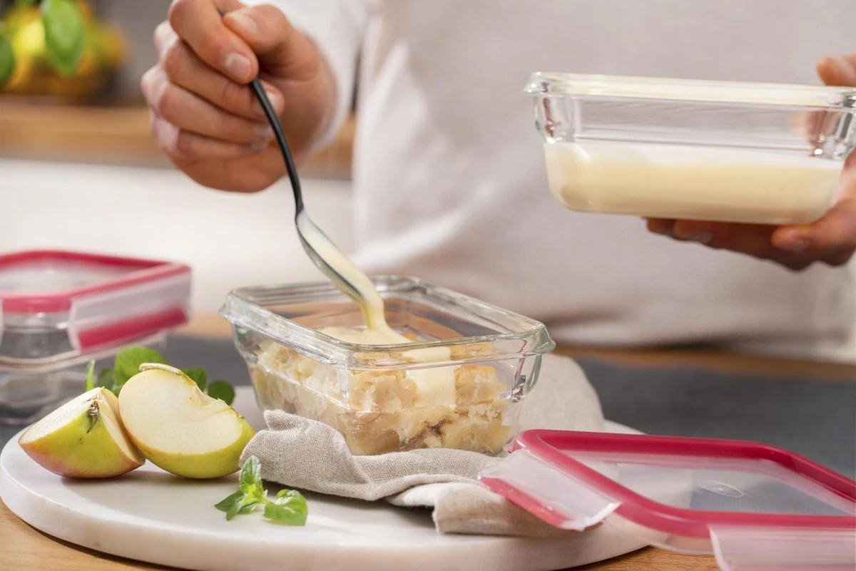 Tefal MasterSeal Glass - 3 X 450 Ml - Rechthoekig - Afbeelding 2