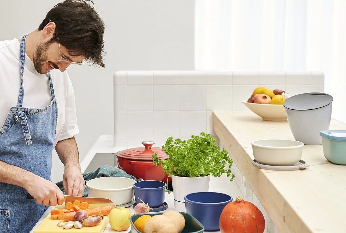 Mepal – Kruidenpot Large - Wit – Automatische Bewatering – Altijd Verse Kruiden In De Keuken – Ook Geschikt Voor Planten - Afbeelding 2