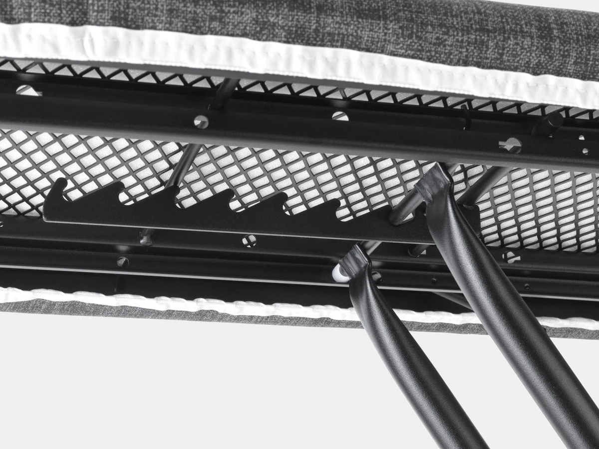 Brabantia Strijkplank B - Met Strijkijzerhouder - 124x38 Cm - Denim Blue - Afbeelding 6