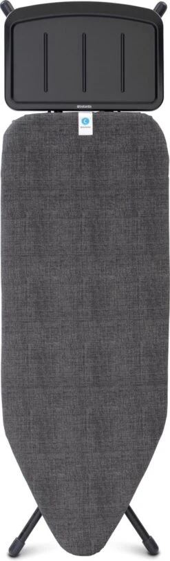 Brabantia Strijkplank C - Met Stoomunithouder - 124 X 45 Cm - Denim Black
