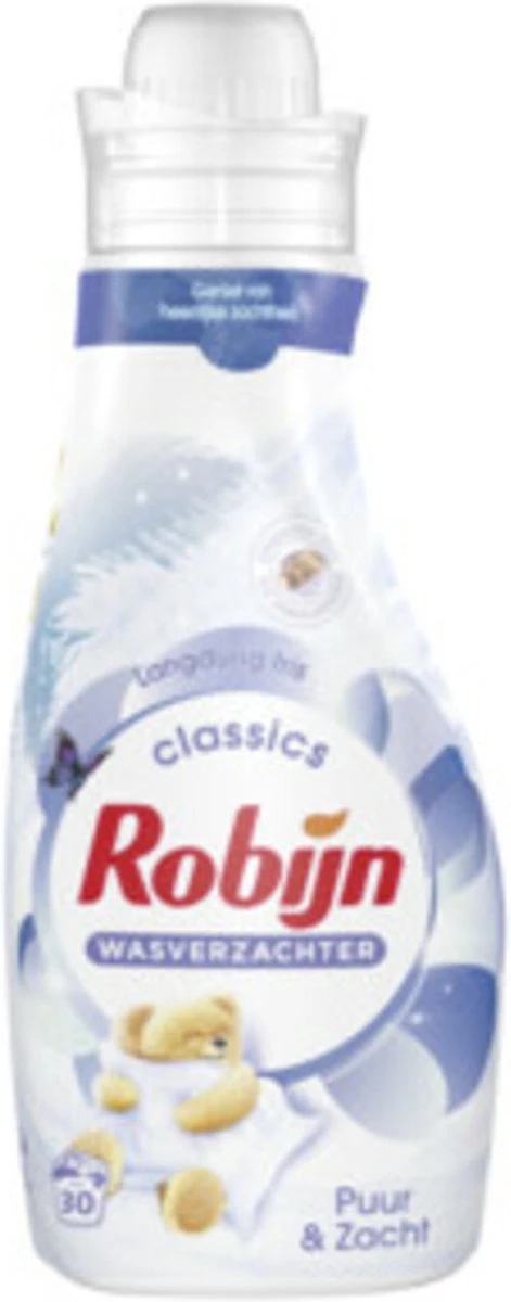 Robijn Puur & Zacht Wasverzachter - 8 X 30 Wasbeurten - Voordeelverpakking - Afbeelding 3