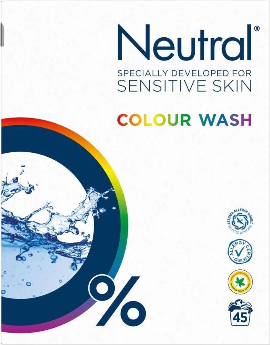 Neutral Kleur Waspoeder - 45 Wasbeurten - Afbeelding 7